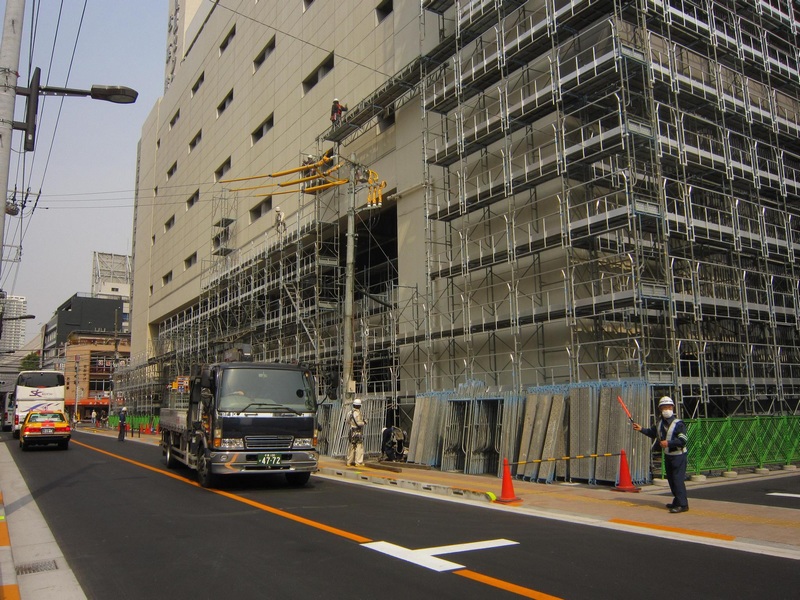 新安日本三年建筑工
